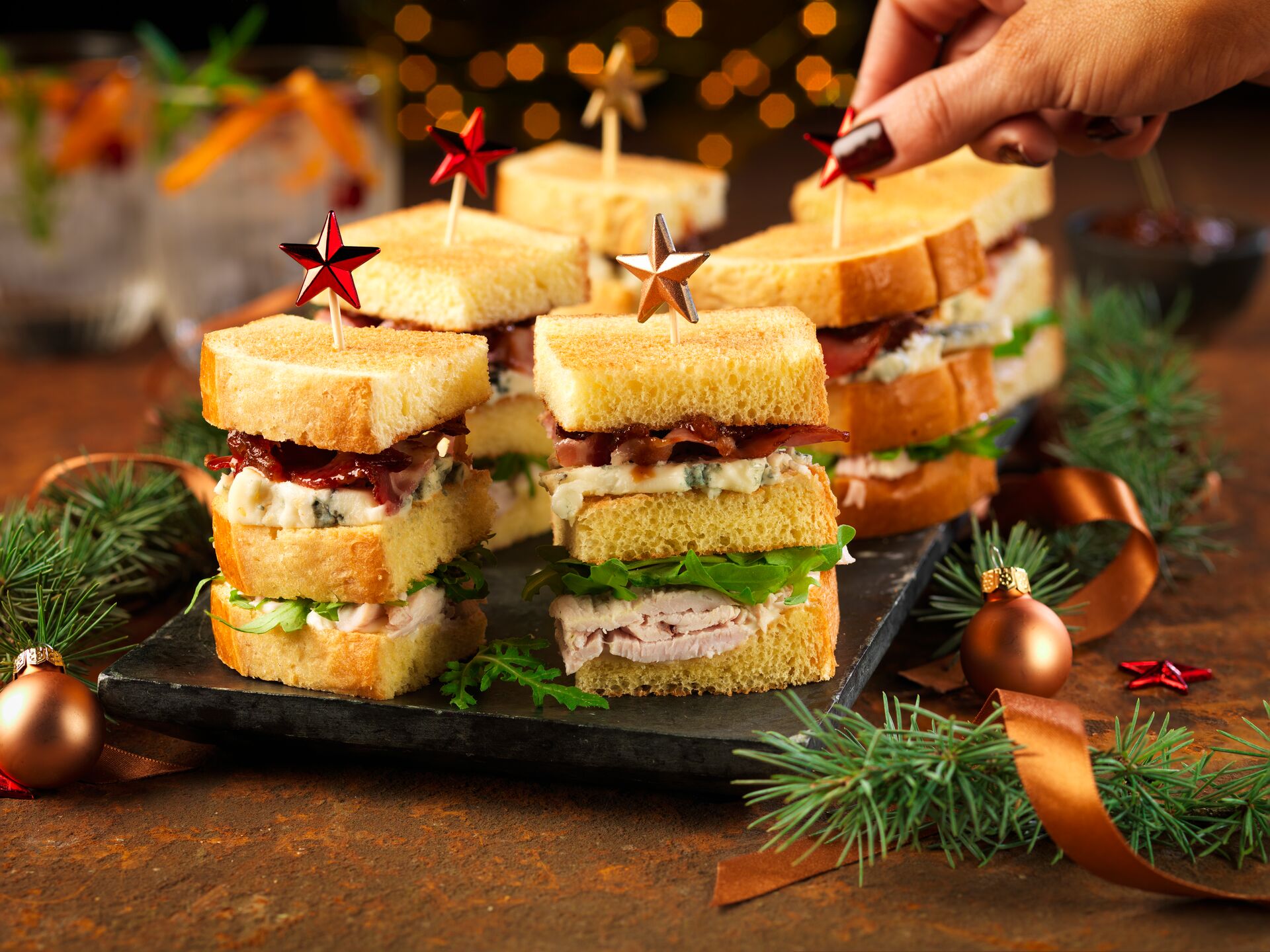 Christmas Leftovers Stacker Sandwiches – St Pierre USA