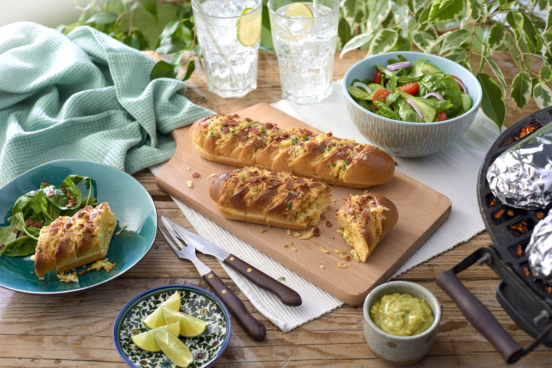 Barbecued Hasselback Brioche Sub – St Pierre USA