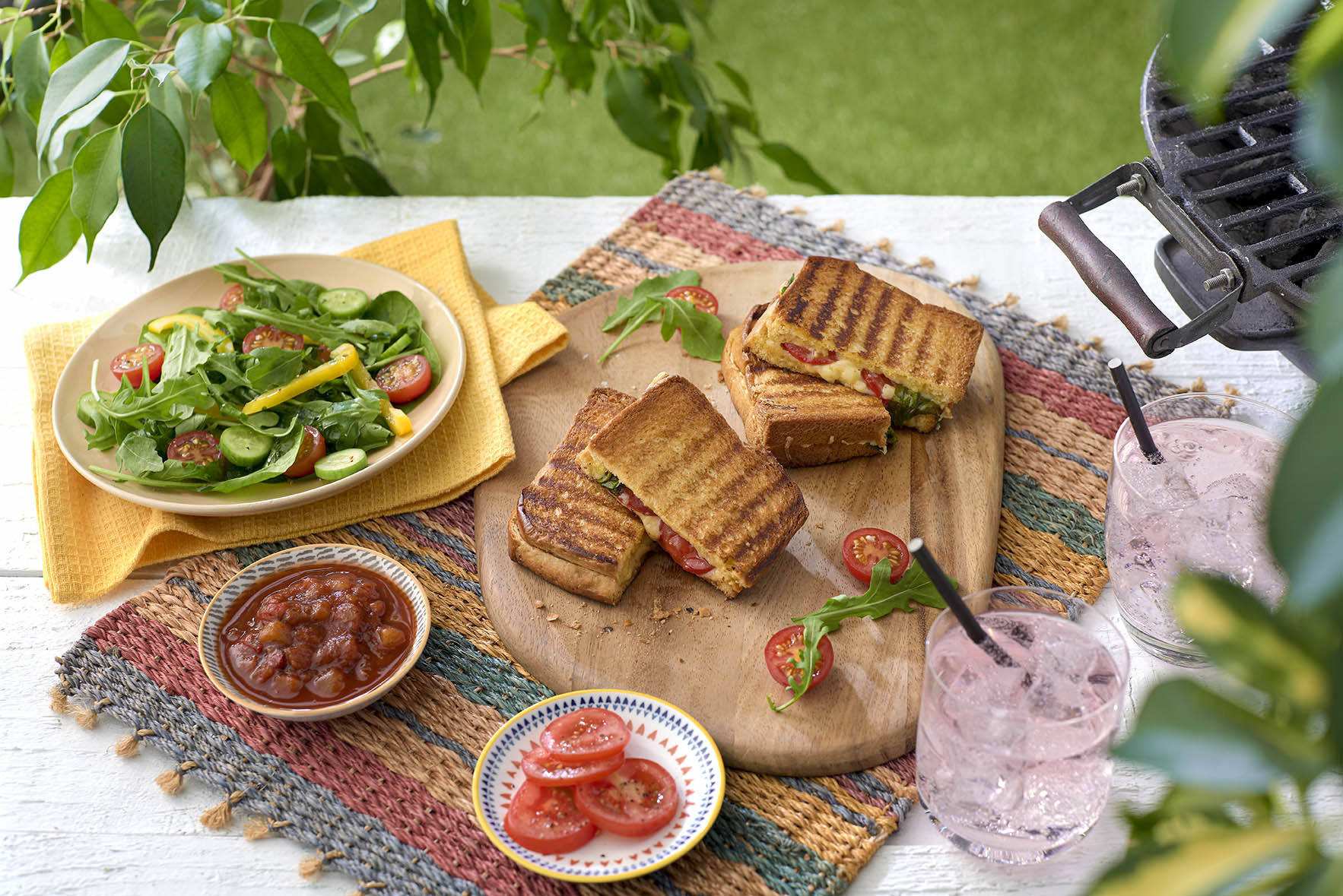 Barbecued Brioche Cheese Toastie – St Pierre USA