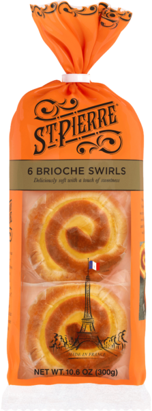 St Pierre 6 Brioche Swirls Product Pack