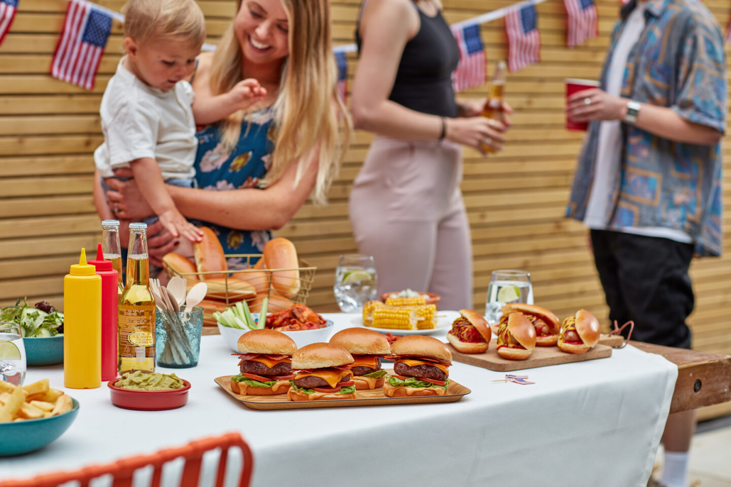 Outdoor Family BBQ