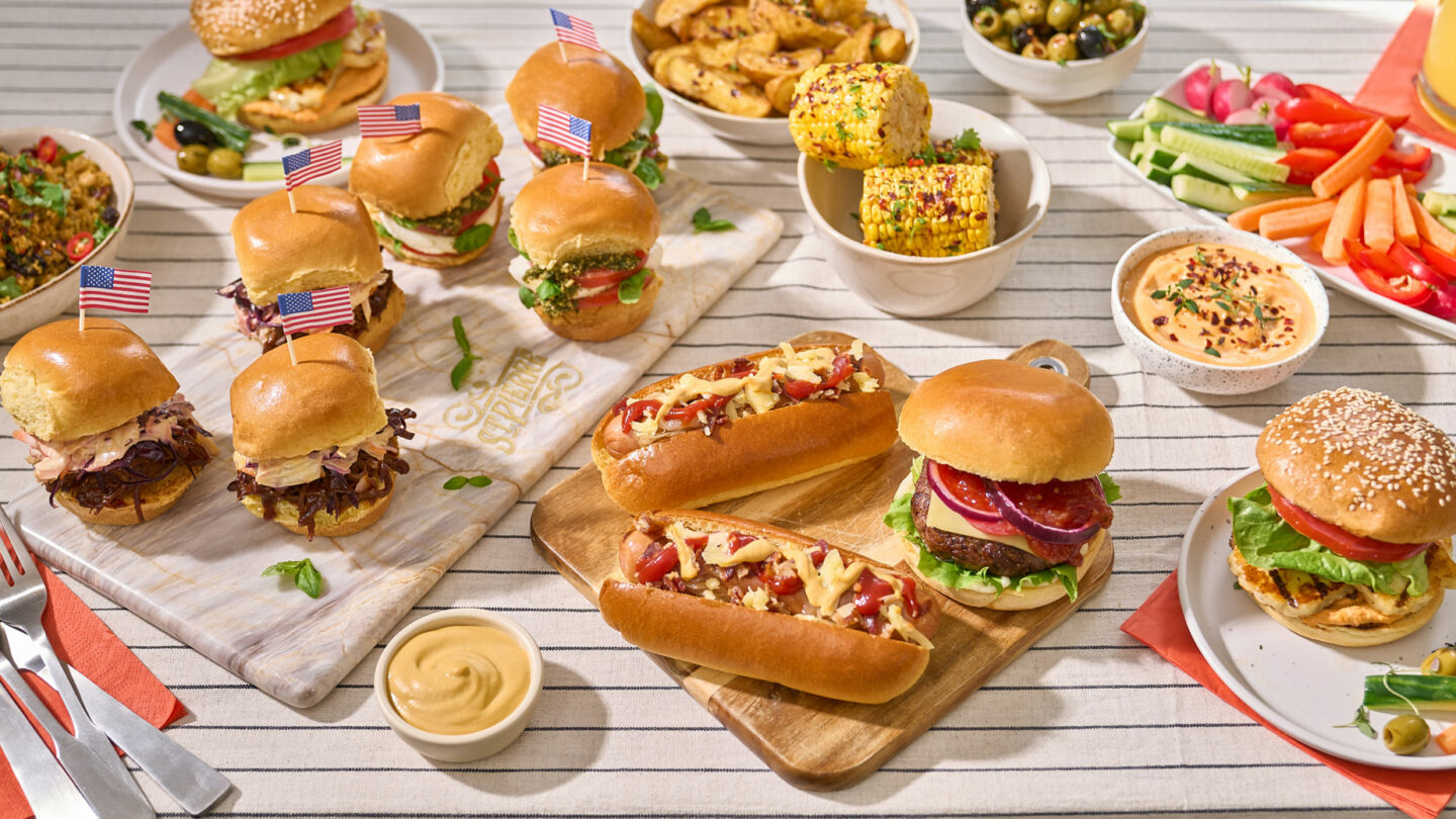 US Grilling Outdoor Spread