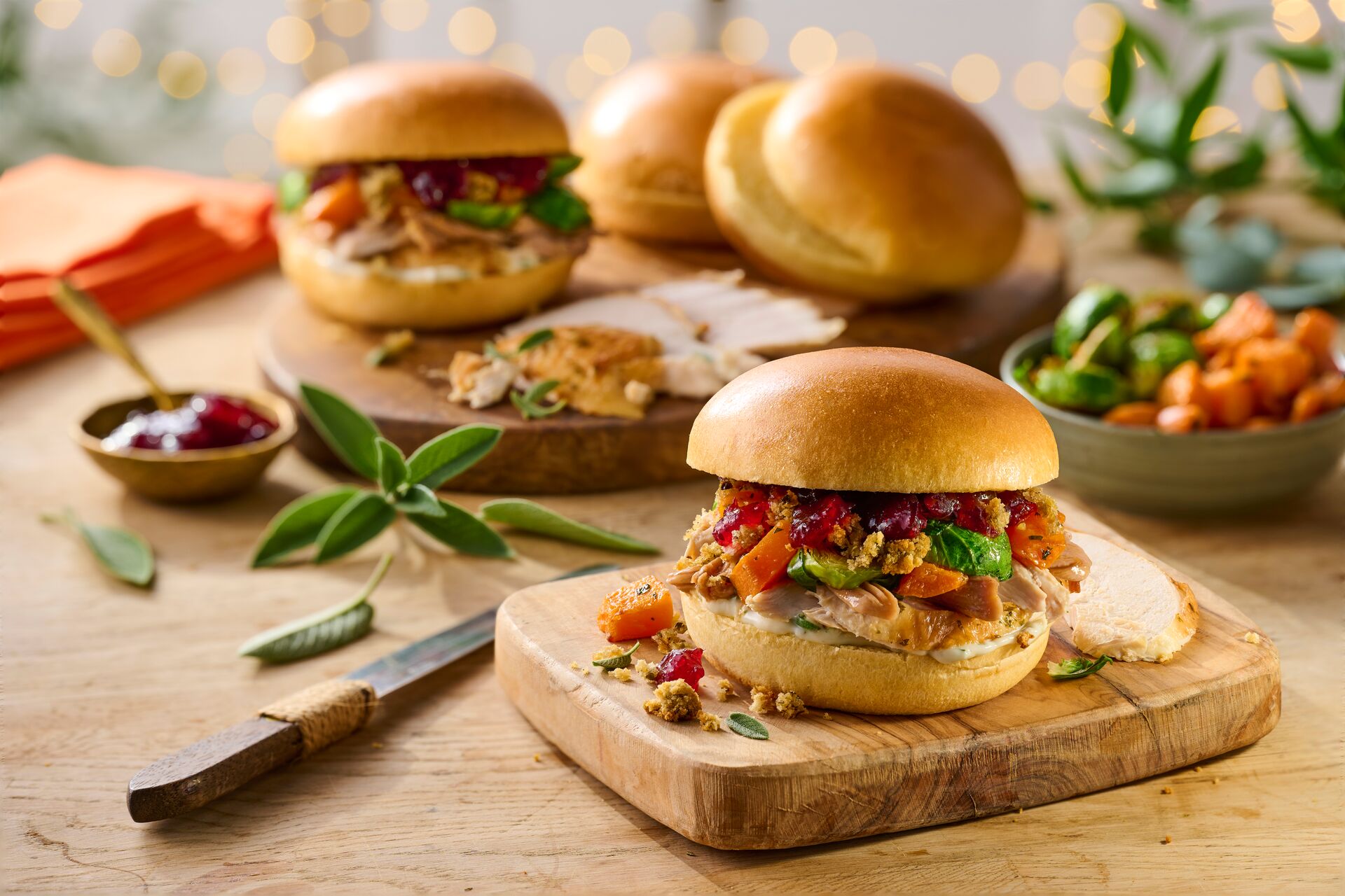 Leftovers Thanksgiving Dinner Buns – St Pierre USA
