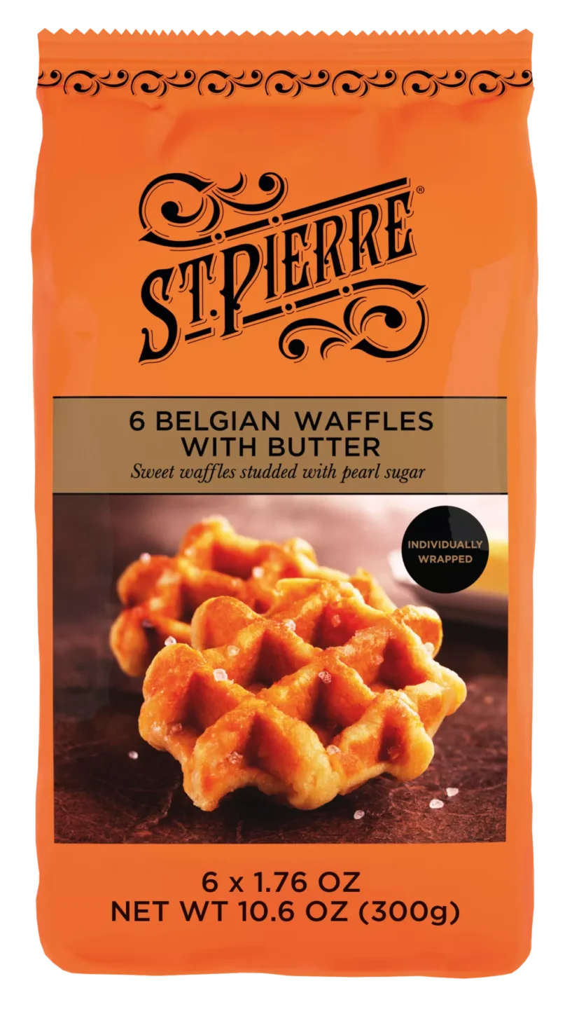 6 Belgian Waffles With Butter (US)