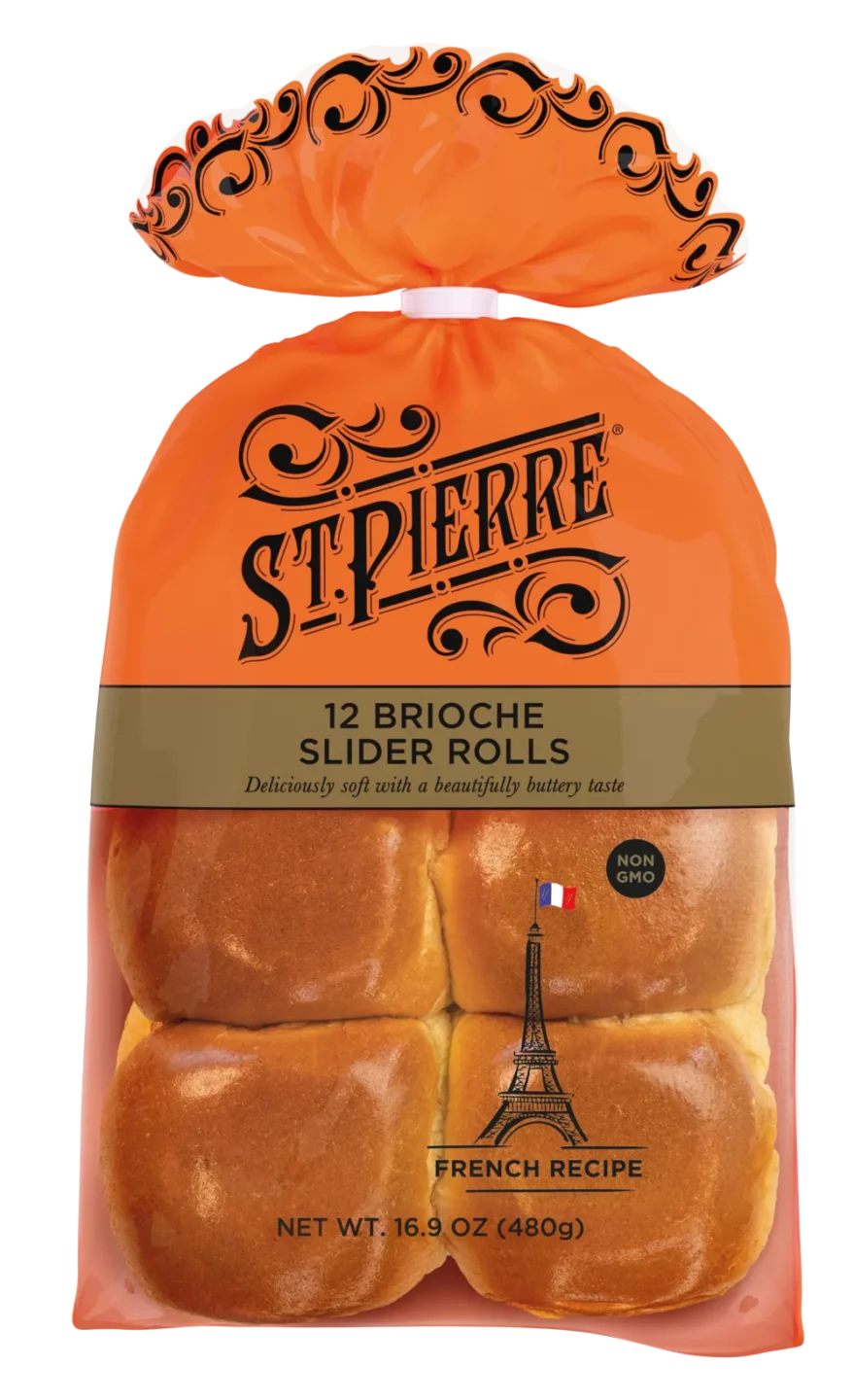 St Pierre 12 Brioche Slider Buns (US)