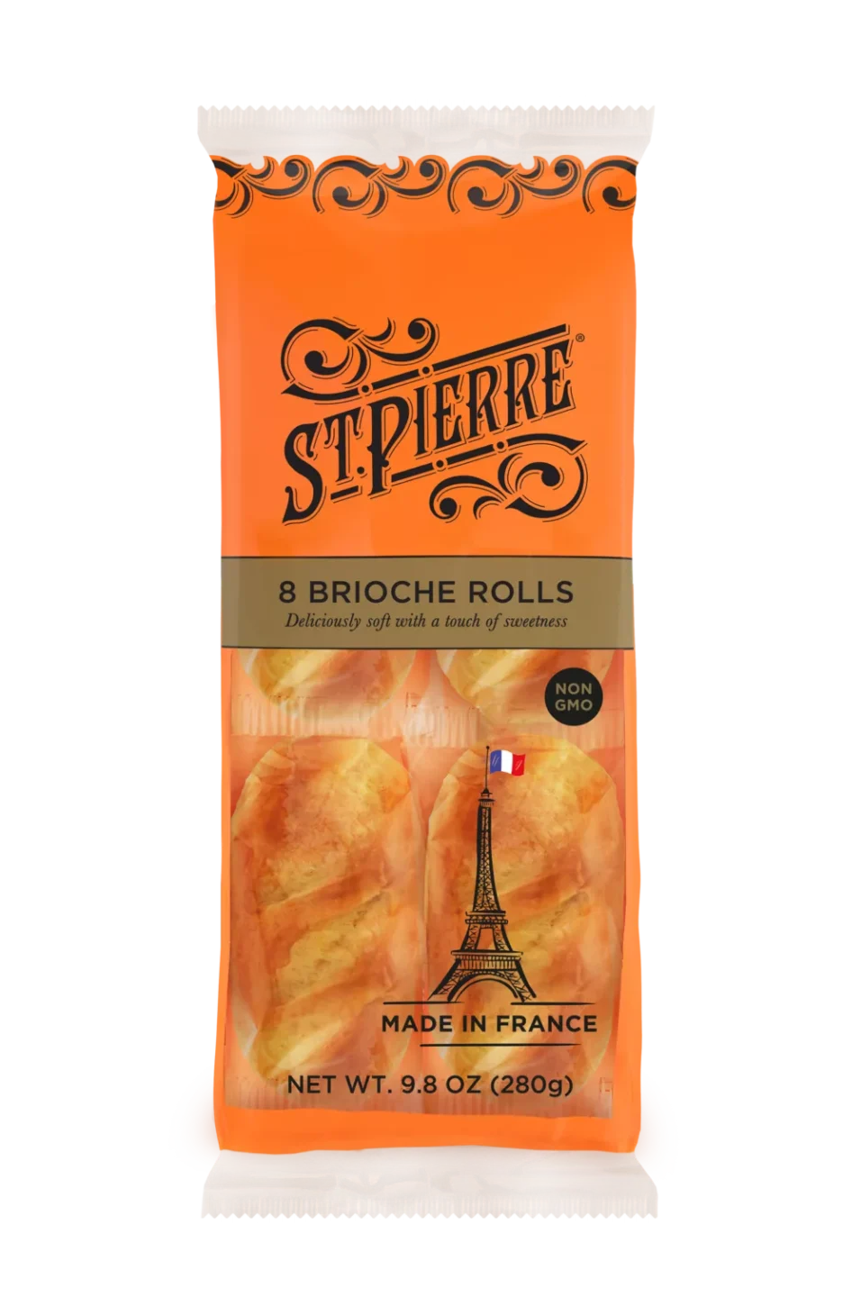 St Pierre 8 Brioche Rolls (US)