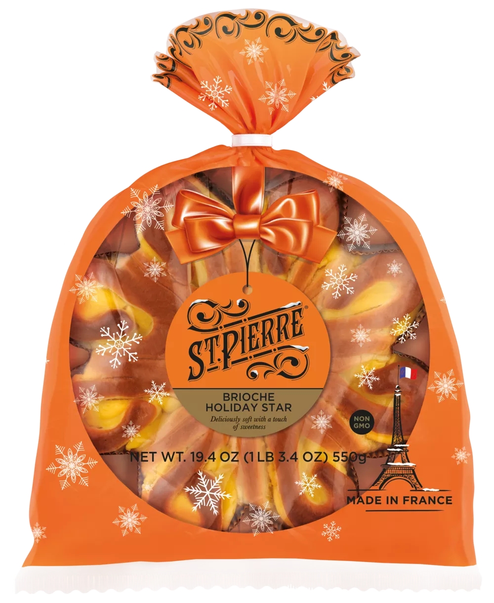 St Pierre Brioche Holiday Star (US)