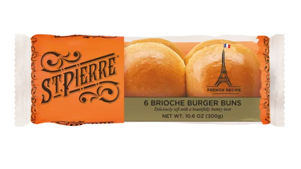 6 Brioche Burger Buns (US)
