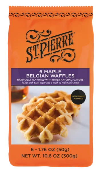 6 Maple Belgian Waffles
