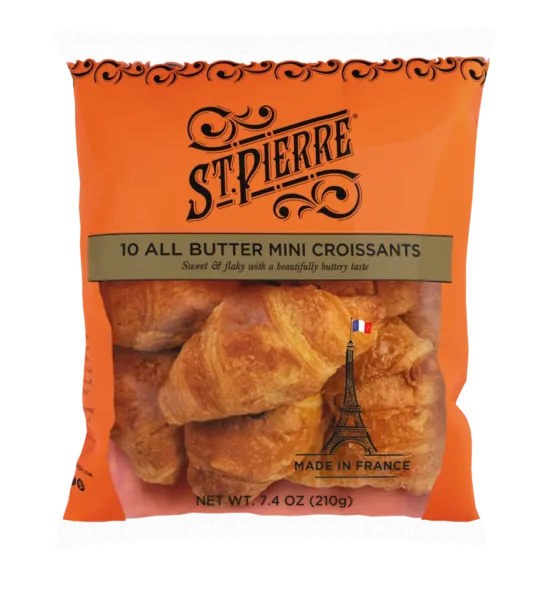 St Pierre 10 All Butter Mini Croissants (US)